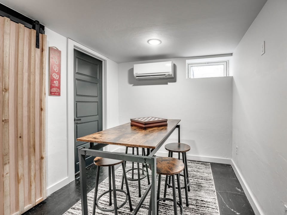 Basement game area