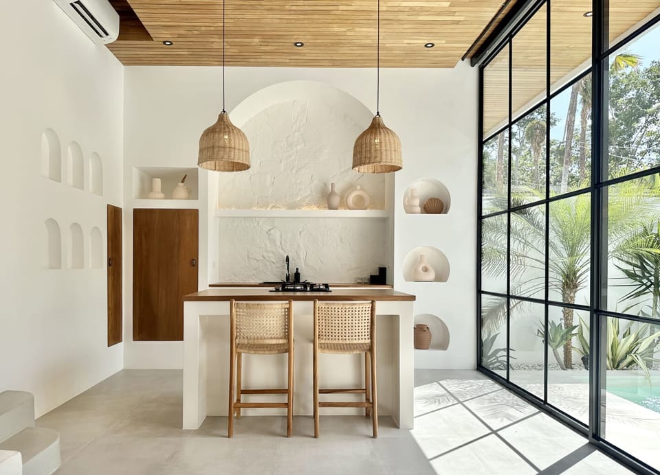 Fully equipped kitchen