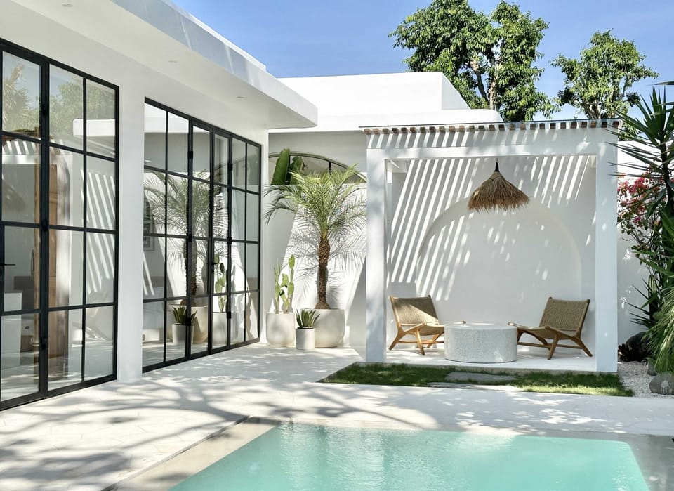 Every room has a poolside view