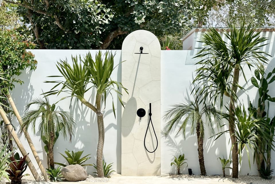 Outdoor shower