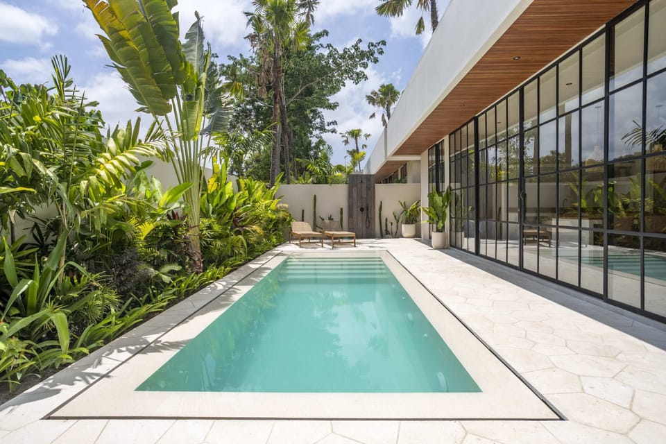Large swimming pool