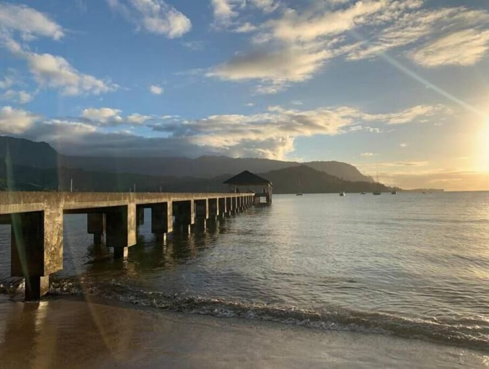 The magical Hanalei pier - just a short drive away