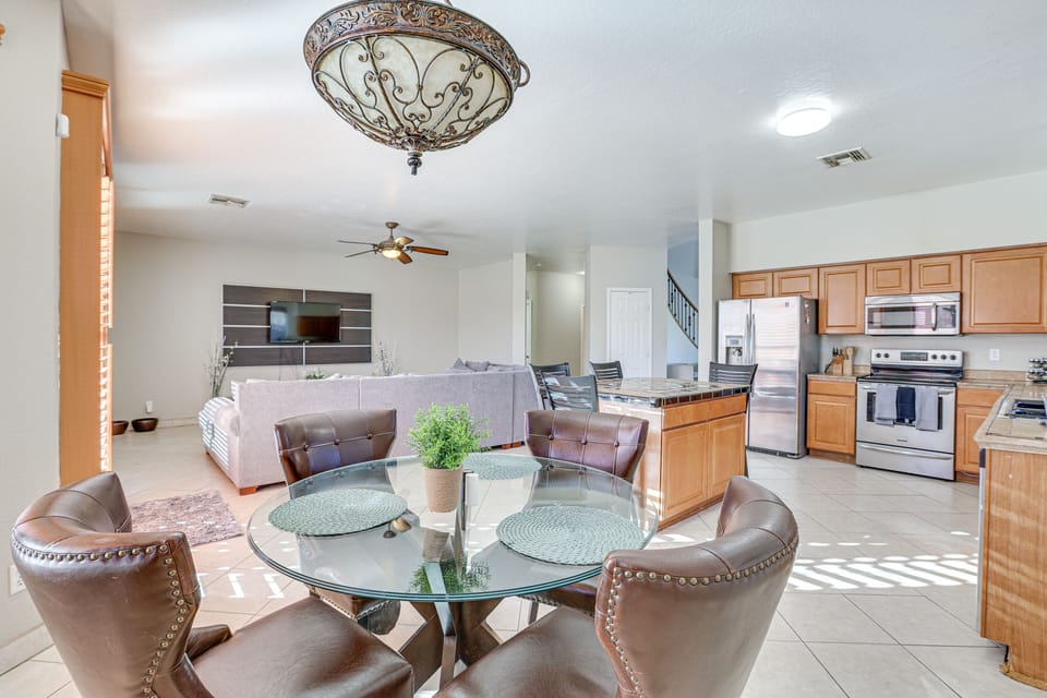 Phoenix Vacation Rental | 6BR | 3.5BA | 3,800 Sq Ft | Half Step to Enter