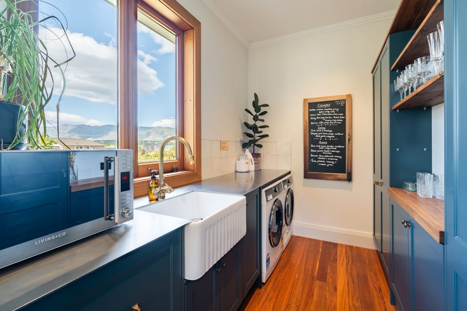 Scullery and laundry
