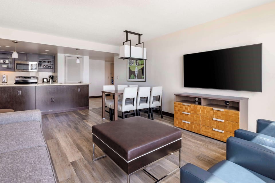 Stretch out with plenty of seating for movie nights together.