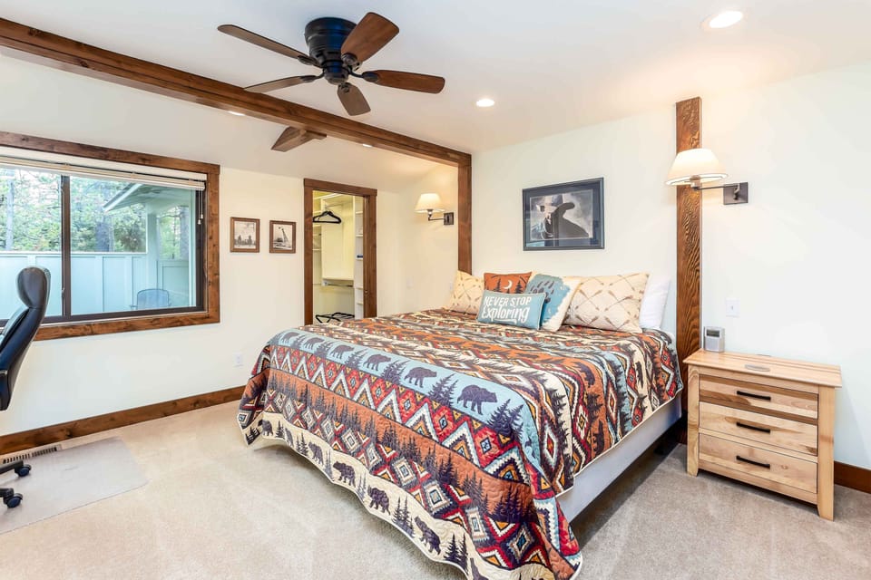Ensuite King Bedroom with Work Station