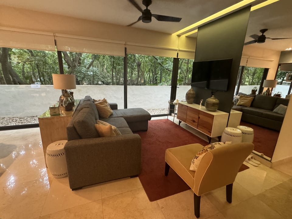 Family Room.  Couch Will Pullout and Sleep 2 Additional People.