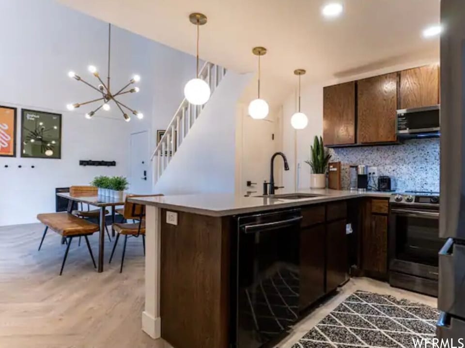 Kitchen with updated appliances