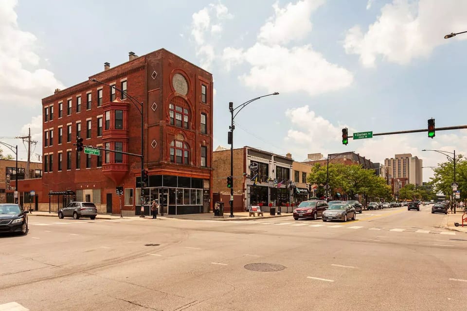 3 minute walk from all of the action 