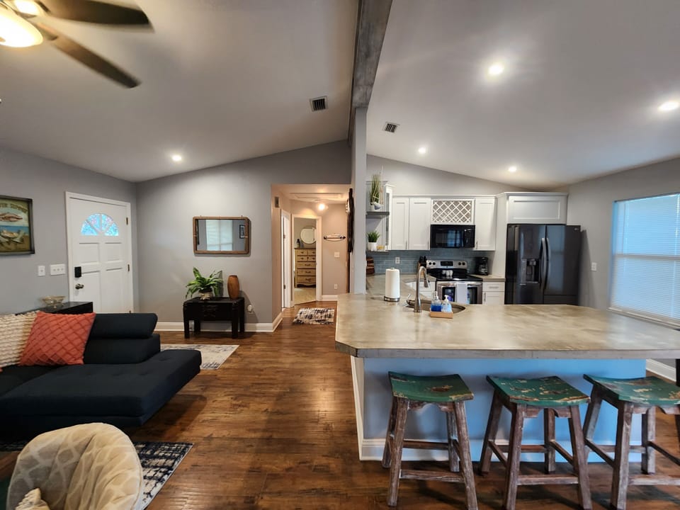 Open concept living