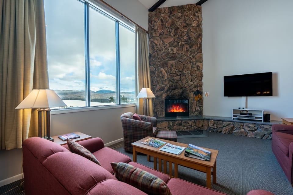 Wood burning fireplaces. Firewood available deliverd to your unit