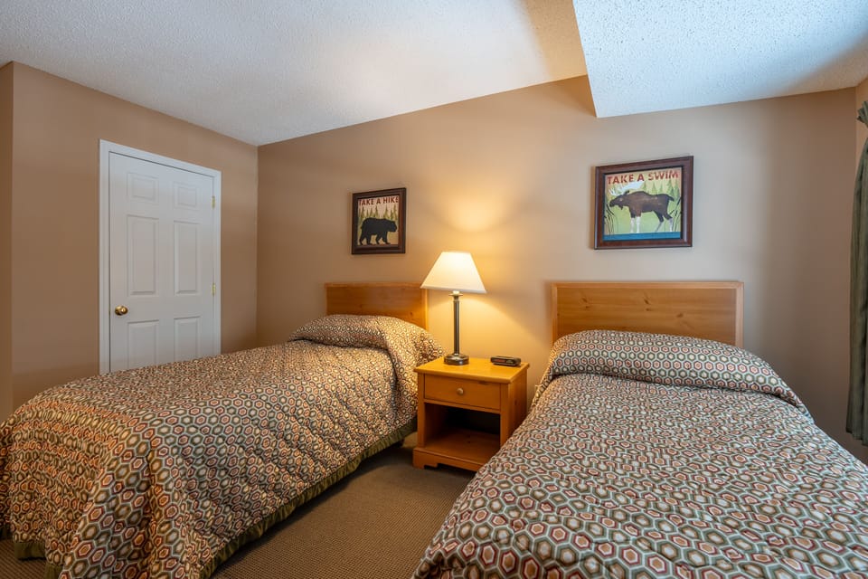 2 twins in second bedroom