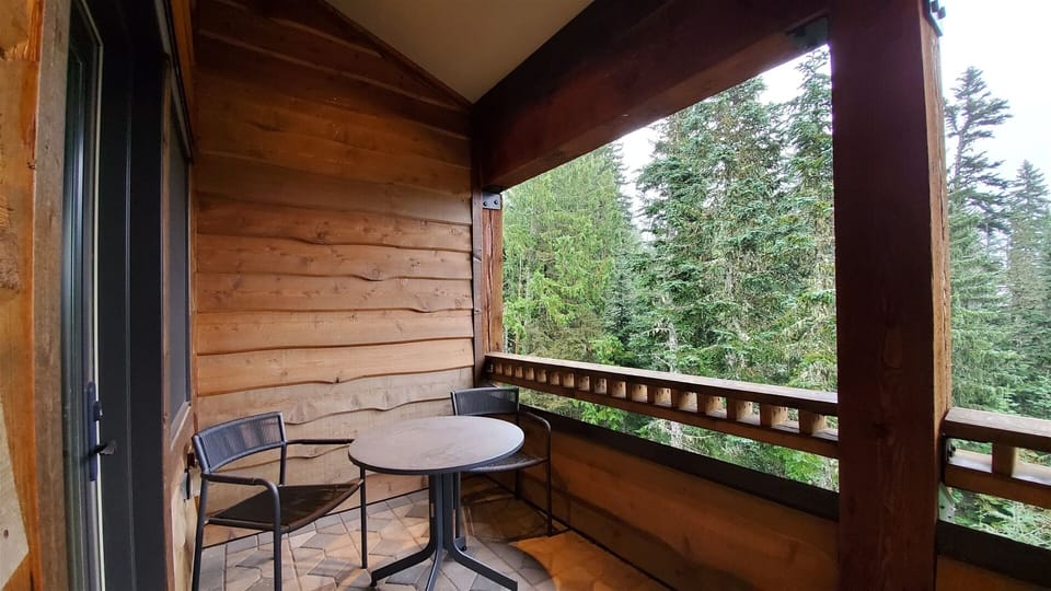 Seating on Private Balcony