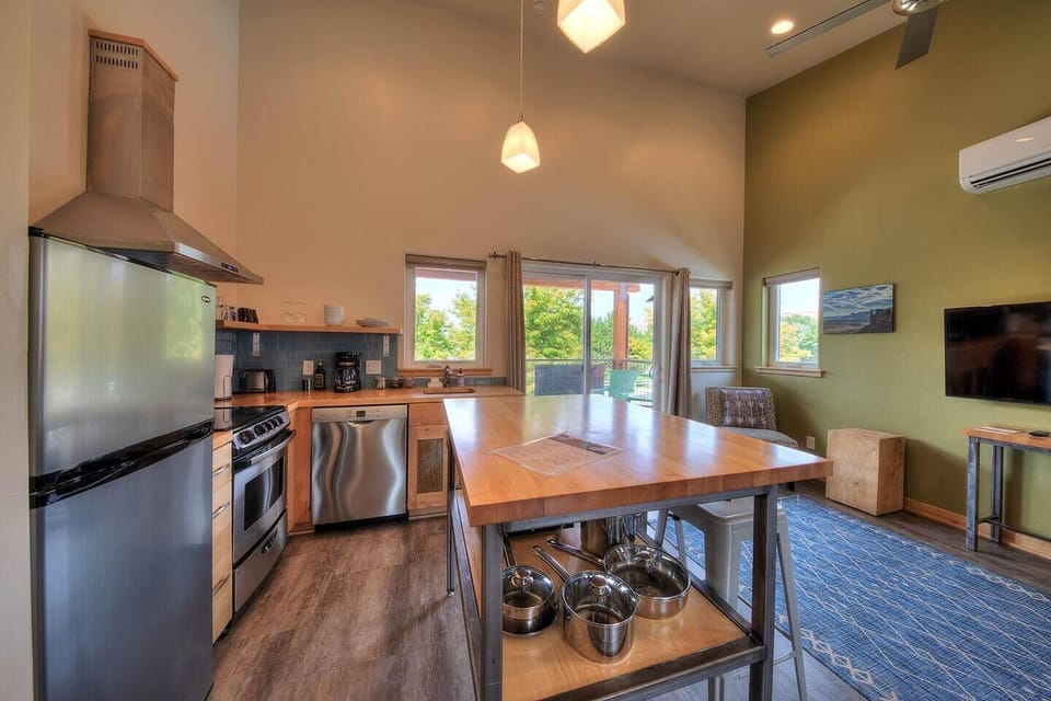 Stylish kitchen with an awesome vibe