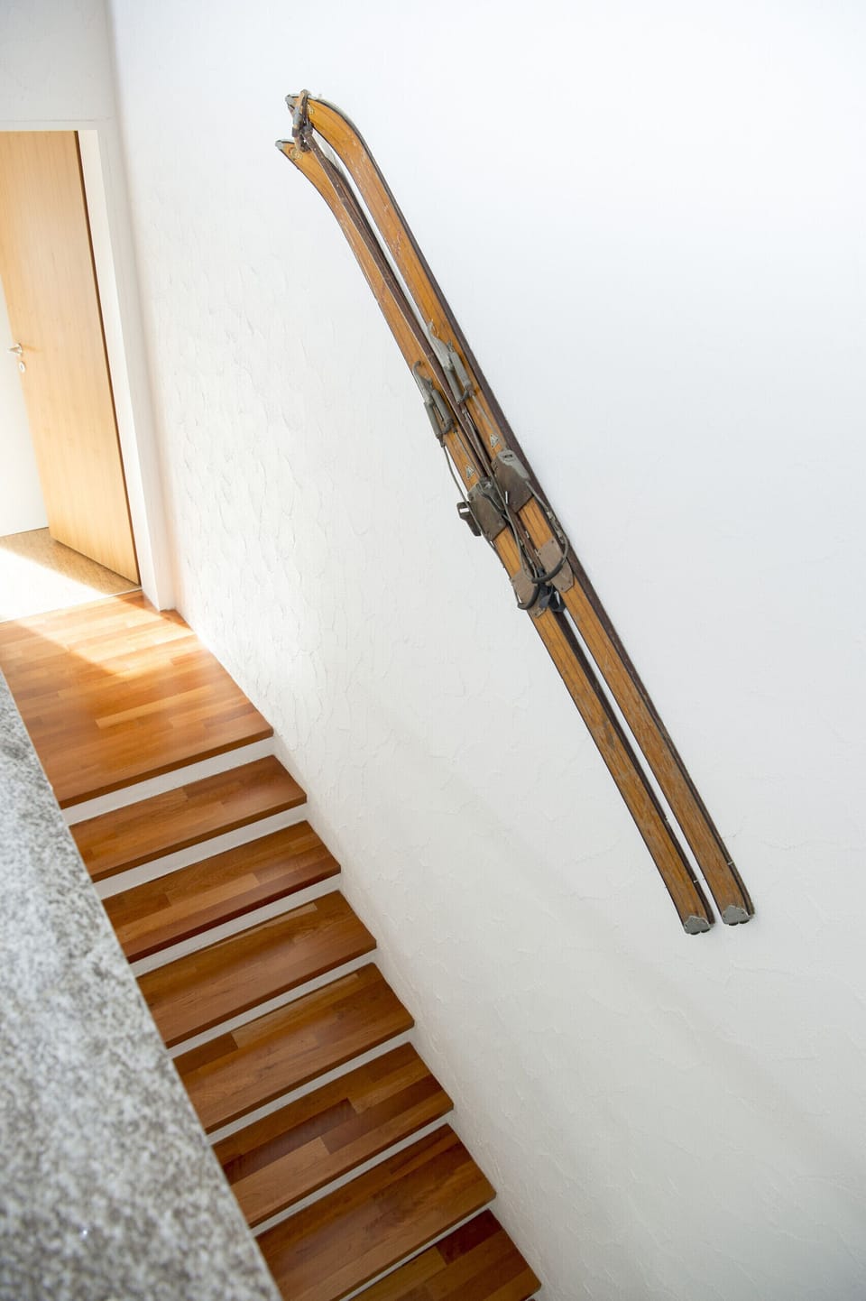 Stairs to the bedrooms