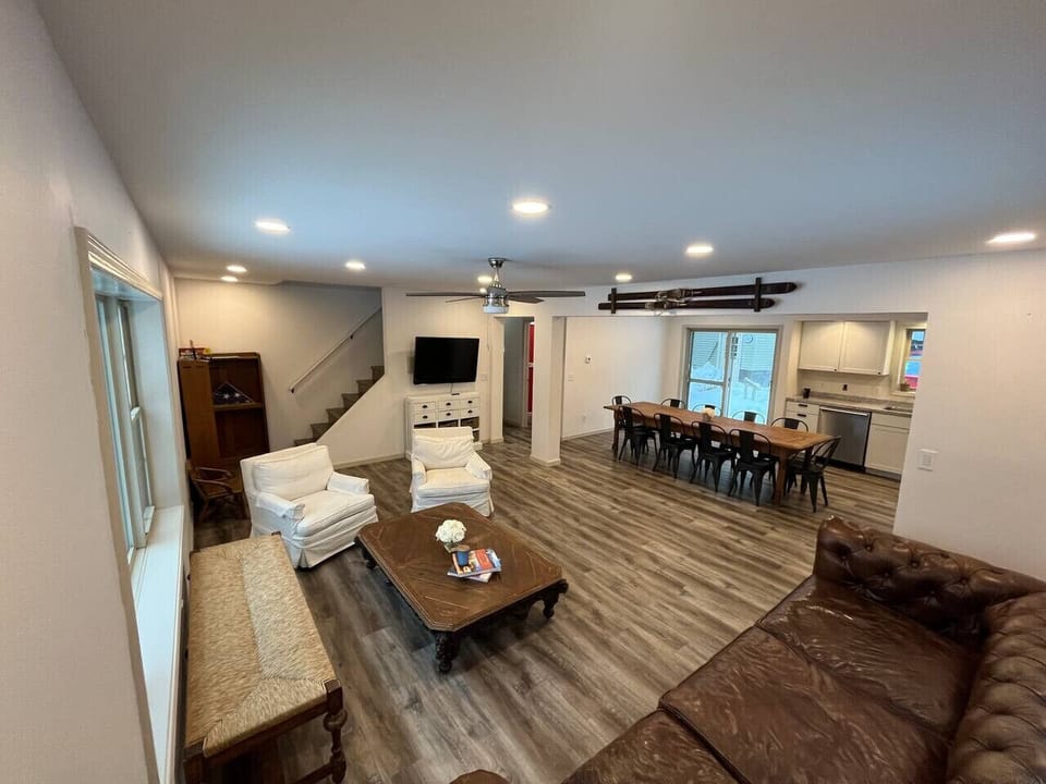 Walk out basement bedroom with pond Views