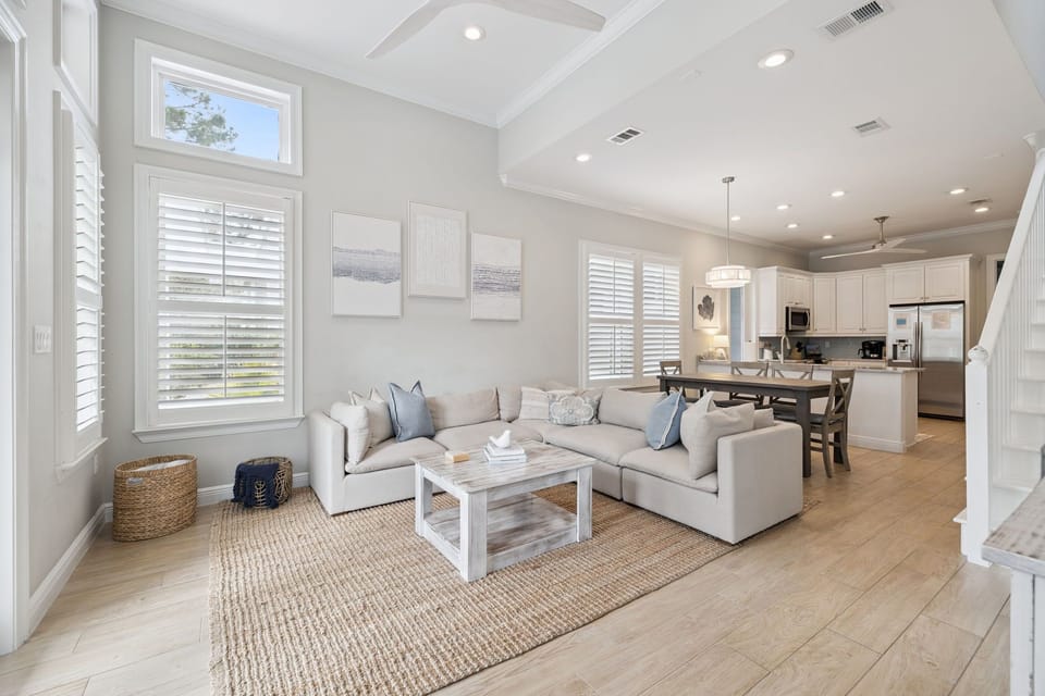 Such a bright open living room