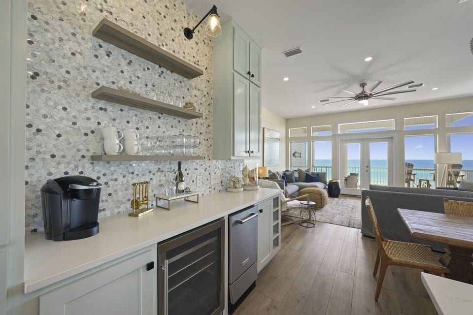 Family Room with Ocean View
