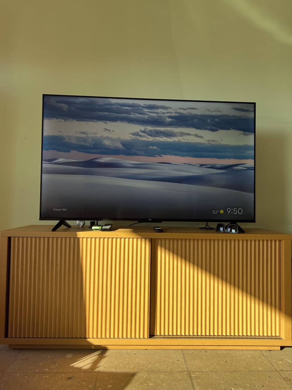 Family room in addition to the entertainment room also with Smart TV