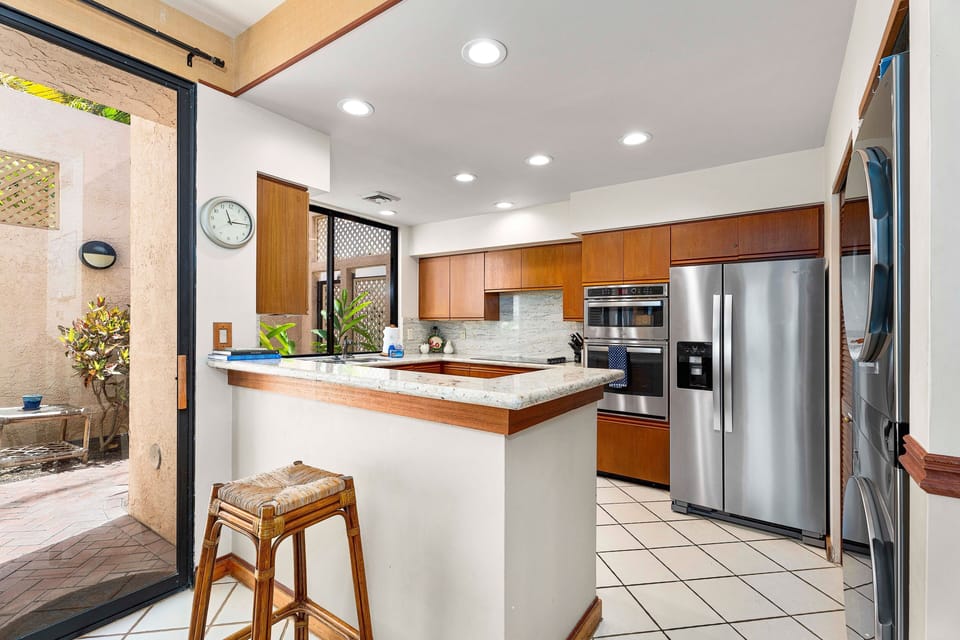 Well-equipped kitchen