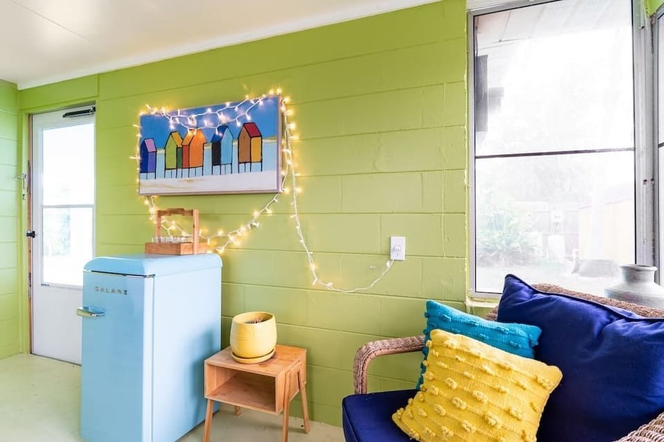 Mini Fridge in Florida Room 