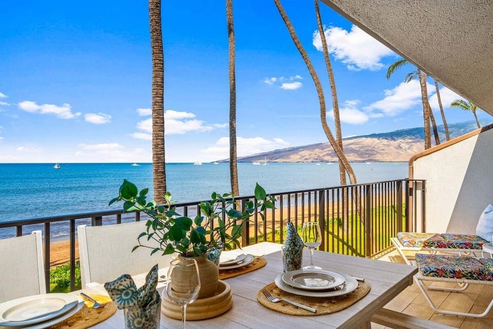 Maalaea Surf A6 ocean view lanai 1