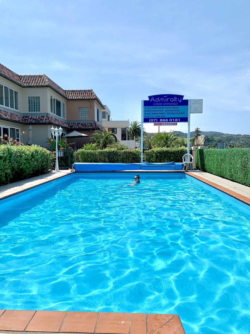 Heated pool