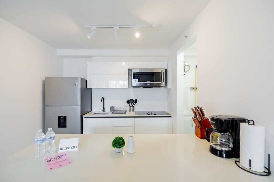 Equipped kitchen