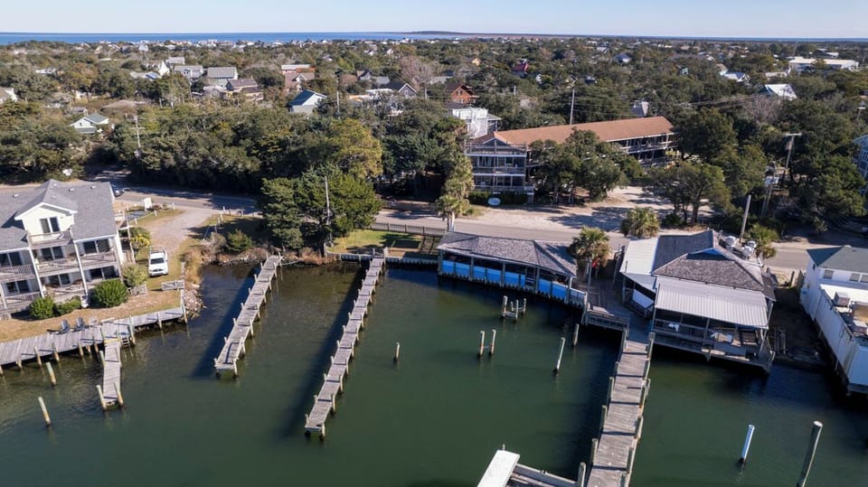 Aerial View of Dock