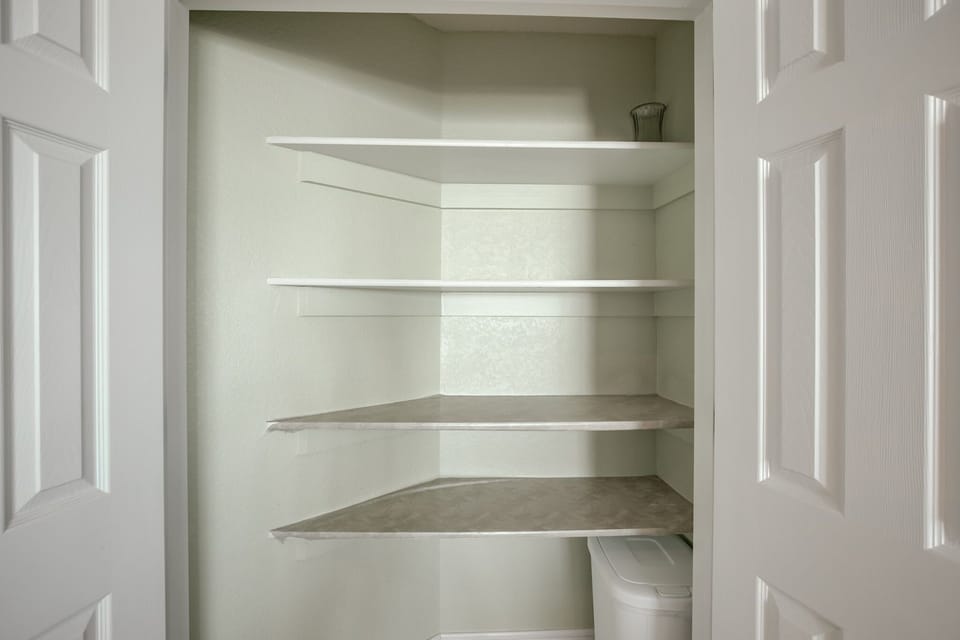 Large pantry area