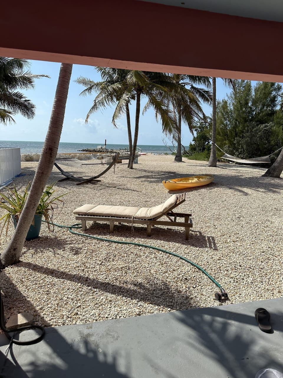Hammocks and chaises