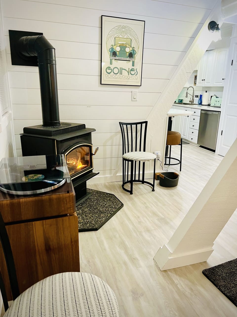 Living room and kitchen 