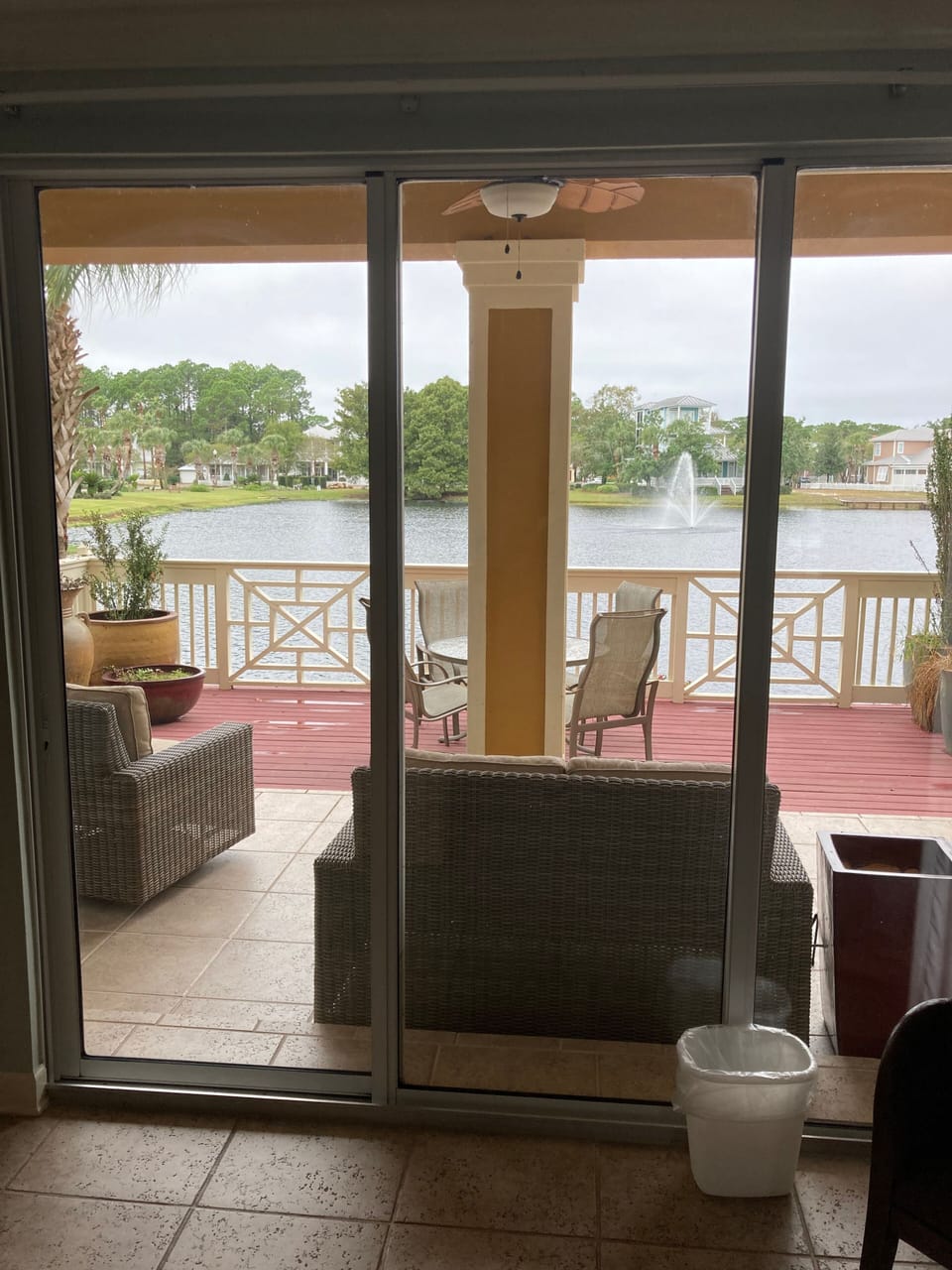 Another view from family room, Overlooking the lake