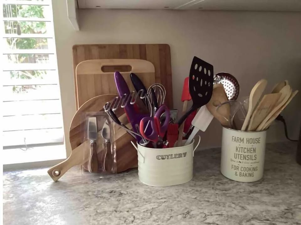 Plenty of kitchen essentials 