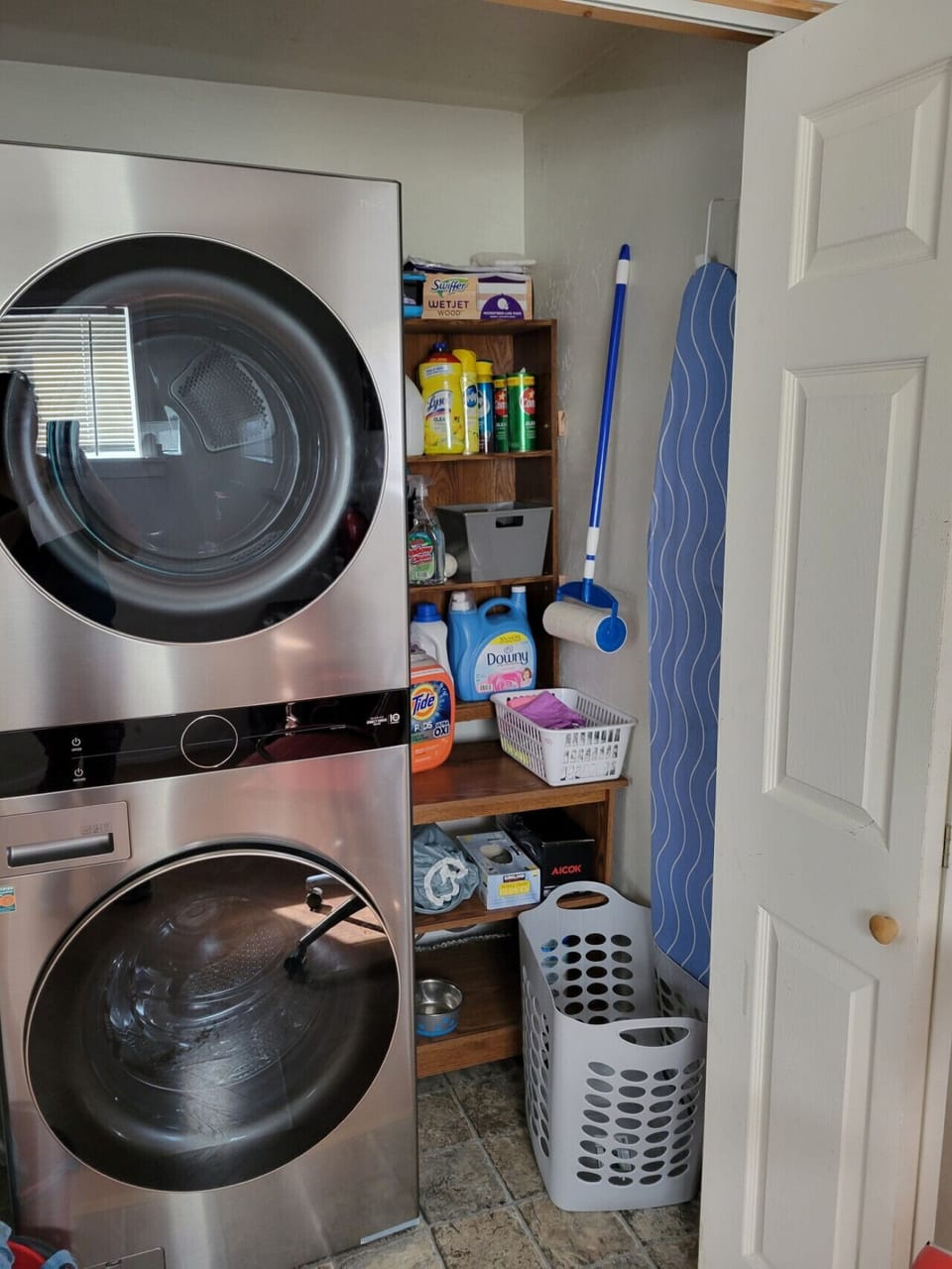In-home washer and dryer available for guest convenience.