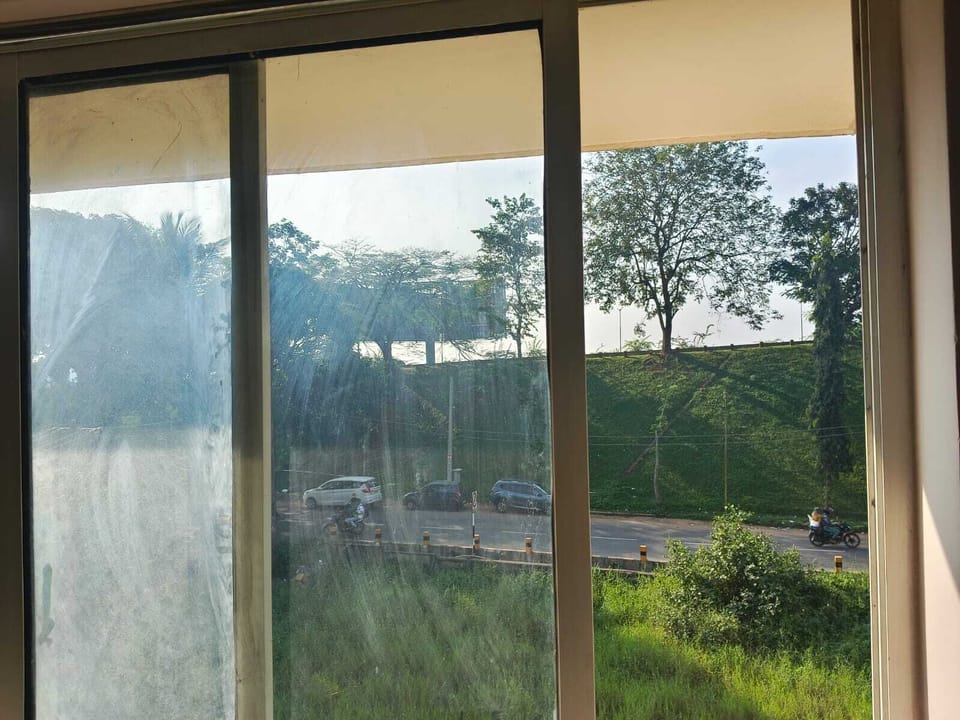 view from living room