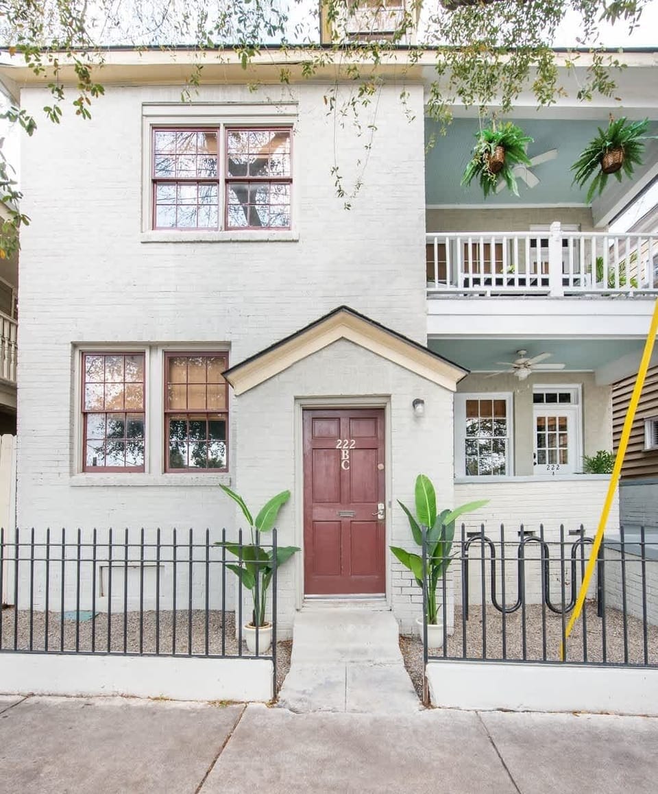 Exterior of the home! Looking forward to hosting you in beautiful downtown Charleston!
