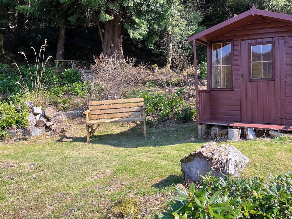 Garden | The Holly Trees- The Holly Tree Cottage - The Holly Trees, Kilmun, near Dunoon