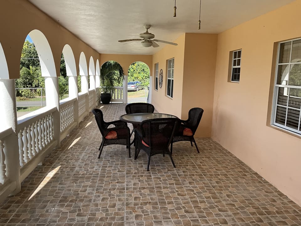 Outdoor dining