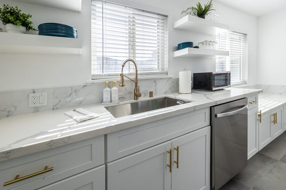 Kitchen: Fully equipped, sunlit kitchen perfect for favorite recipes.