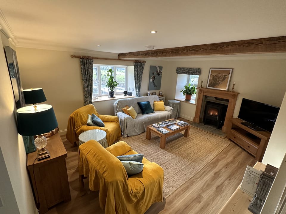 Ederline Farm Cottage sitting room.