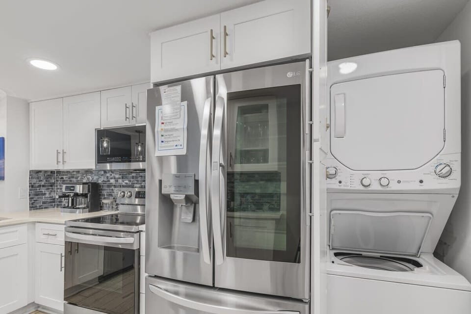 Full Size Washer and Dryer!