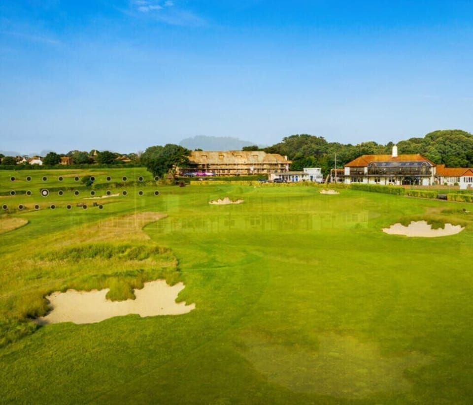 Admire the impressive scale and design of the North Foreland Golf Club, a jewel in the landscape.