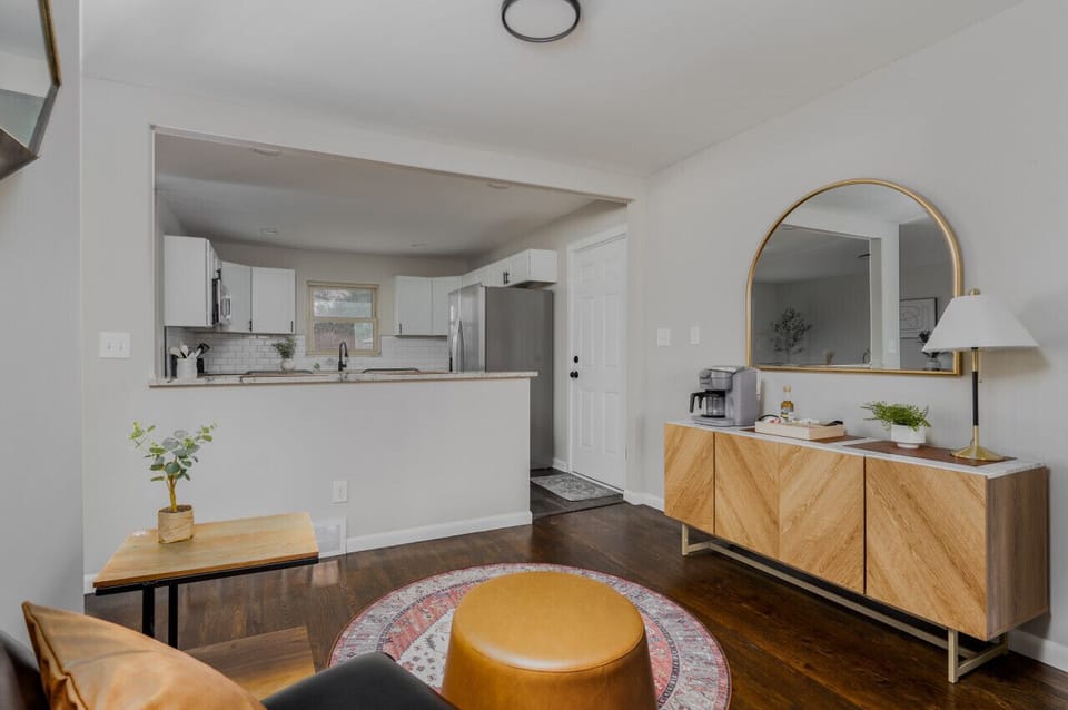 Sitting Nook with Coffee Bar