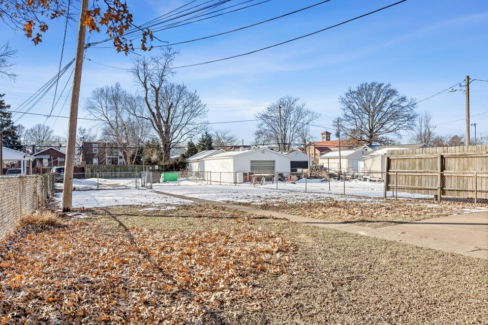 Backyard - Fenced