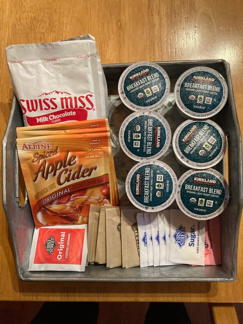 Welcome basket