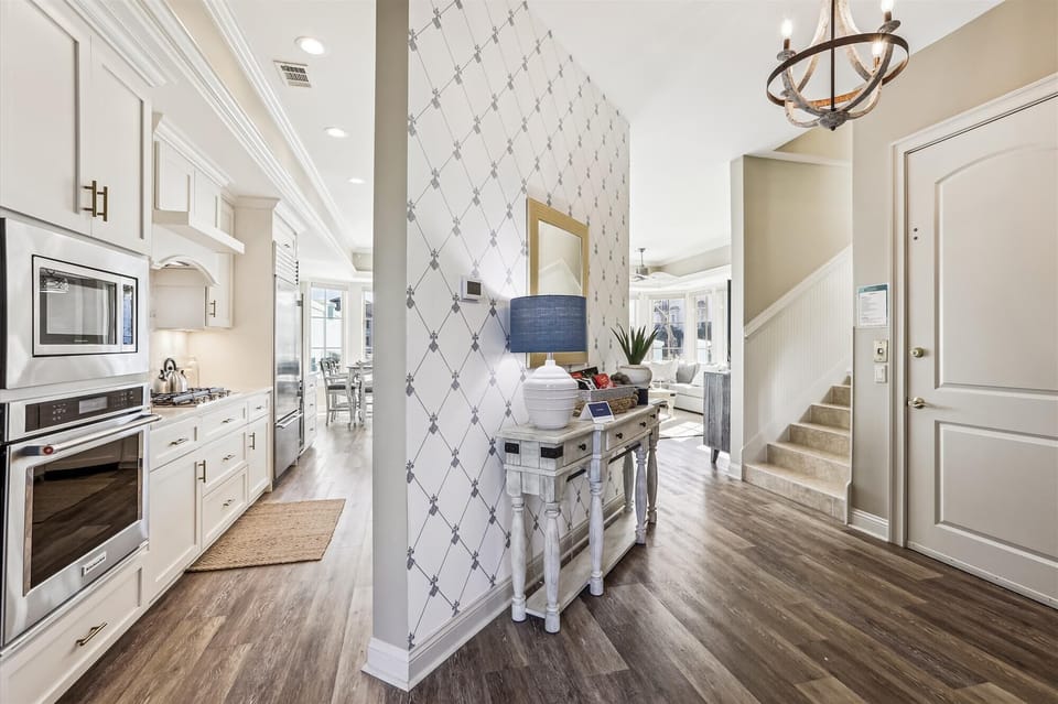 Upon entry, you'll find a tastefully decorated and well-equipped home that will make you feel right at home.