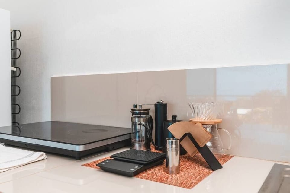 Cooktop and coffee station