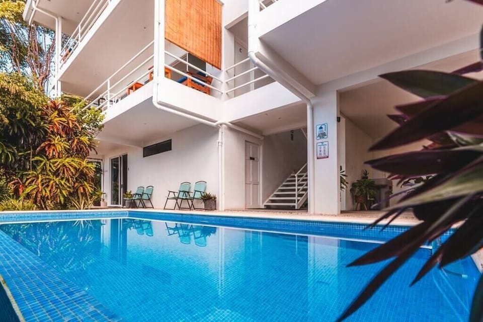 Your studio is 7 steps away from the pool