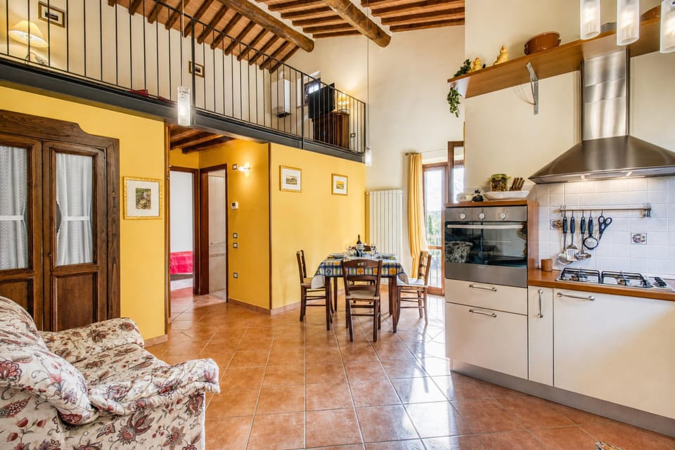 Kitchen and dining area